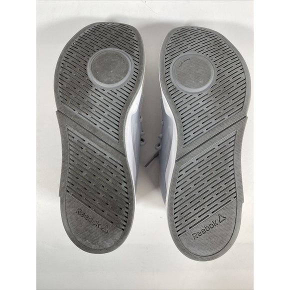 Reebok Mens CN6613 Canvas Low Top Lace Up Fashion Sneakers Size 7 Grey/Neon Red - Picture 15 of 15